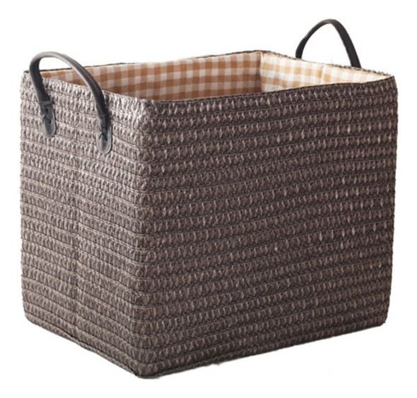 Caja Decorativa Organizadora Con Asas Plegable - Mediana 0