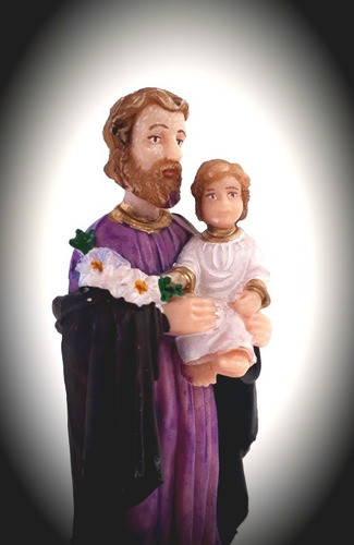 San José Imagen Irrompible Caucho Pvc + Velas 0