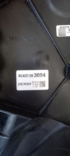 Electro Ventilador Original Con Soporte Chevrolet Onix 12/17 1