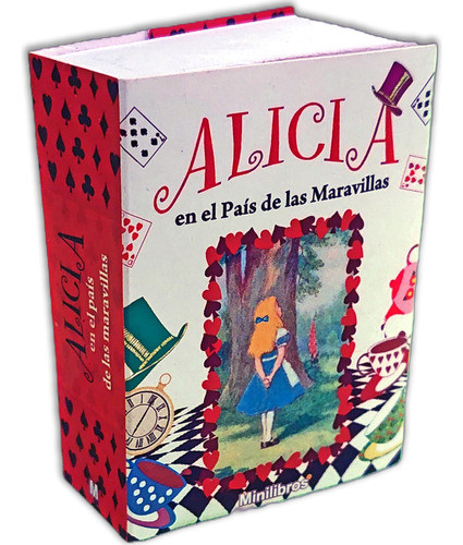10 Minilibros Libritos, Souvenirs | Alicia País Maravillas 1