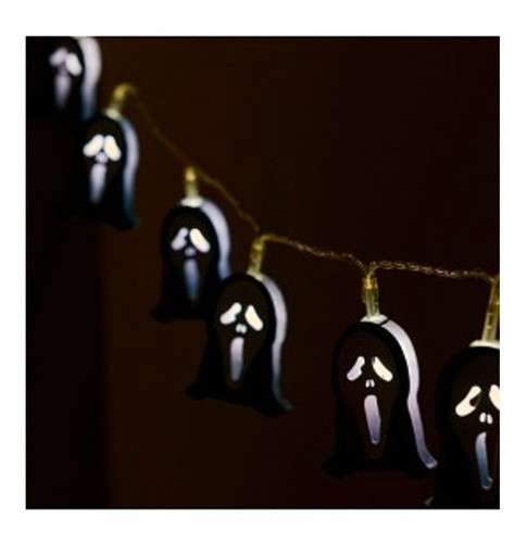 Guirnalda Led Halloween Scream Scary Movie X10 Luces Calida 1