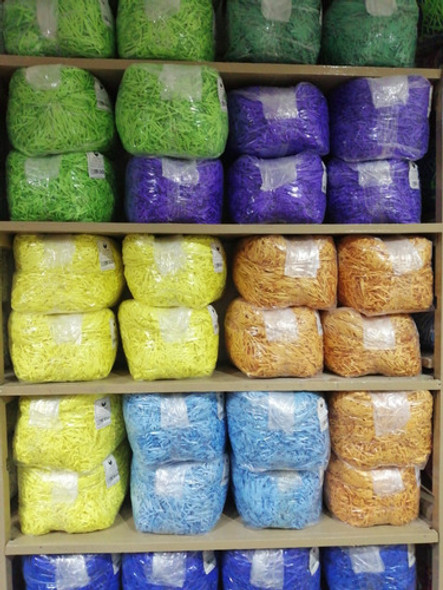 Viruta De Papel Color X 6 Kg, Para Decoración Y Embalaje 0