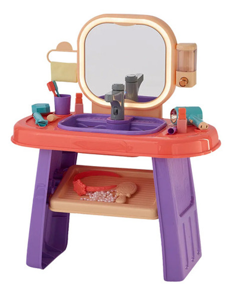 Penteadeira Infantil Com Espelho, Som E Luz Fun Replay Kids 0