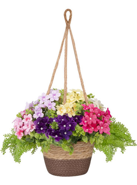 Elecxlink Flores Colgantes Exteriores, 8 Flores Plantas A Y 0 Elecxlink Flores Colgantes Exteriores, 8 Flores Plantas A Y 0