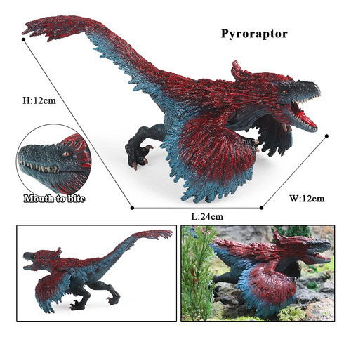 Pyroraptor - Dinossauro Jurassic World 24 Cm - 1
