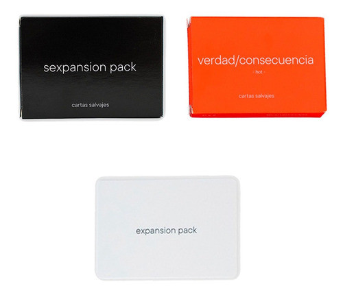Juego De Mesa Cartas Salvajes Expansiones Combo 0