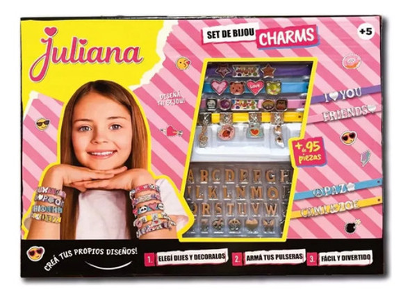 Juliana Set Bijou Charms Decora Pulseras Cod Jul079 0