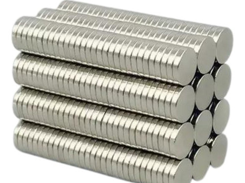 50 Pç Imã Super Forte 8x1,5 Redondo Pastilha 8mm X 1,5mm N35 0