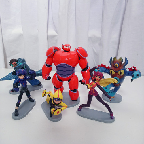 Big Hero 6 Original Set De Muñecos Disney Store Usad 1