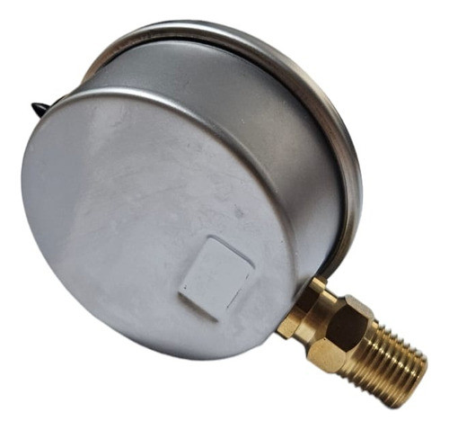 Manovacuometro 63mm Inf 1/4 Npt, Inox C/glic -1+4 Bar/psi 1