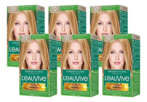 Pack Tintura Semipermanente En Kit L'eau Vive 101 0