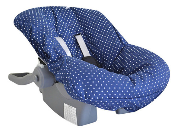 Capa De Bebê Conforto Tecido Estrela Marinho Minha Casa Baby 1