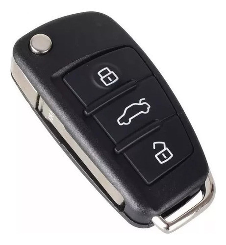 Carcasa Llave Telemando Audi Navaja A3 A4 A5 Q7 3 Botones 0