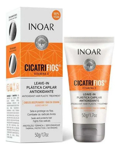 Inoar Cicatrifios Vitamina C Plastica Capilar Antioxidante. 0