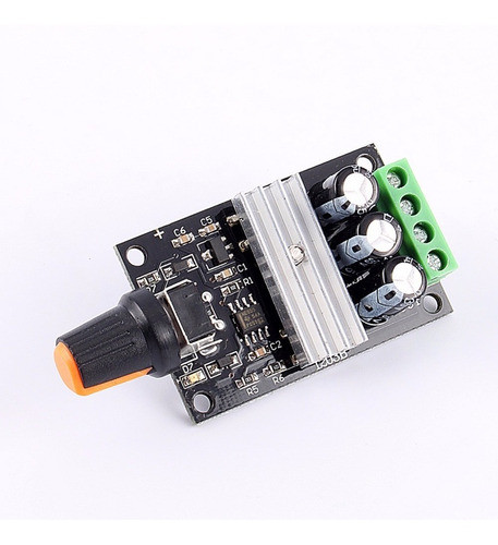 Pwm Control De Velocidad Para Motores Regulador 6v-28v 3a Cc 1