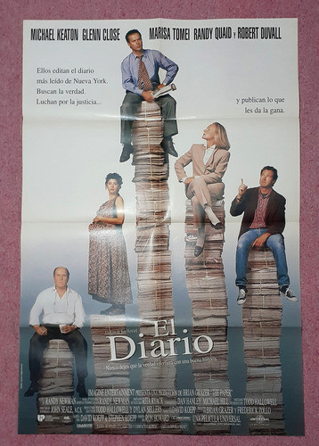 The Paper ( El Diario ) - Poster Afiche Original Cine 100x70 0