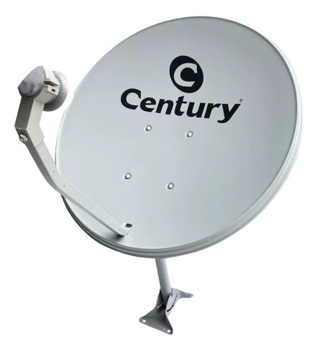 Kit Antena Century Digital Parabólica 60cm Ku + Lnbf Simples 1