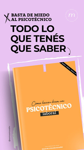 Ebook Cómo Hacer Bien Un Psicotécnico Laboral (currículum) 1