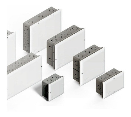 Caja De Pase Embutir Pvc Genrod Pack Especial 0