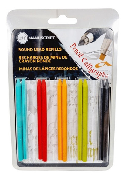 Mina Grafite 5.6mm Redondas Coloridas Manuscript 0