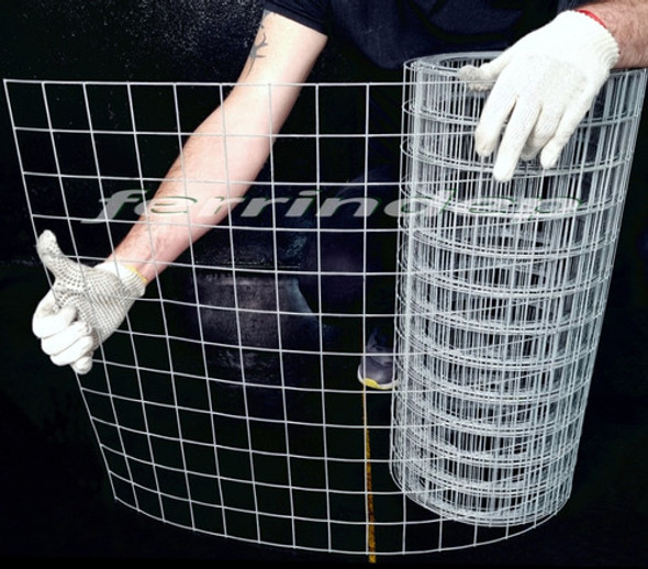 Malla Electrosoldada 50x50mm 60cm X 16mts Alambre Cerco 1