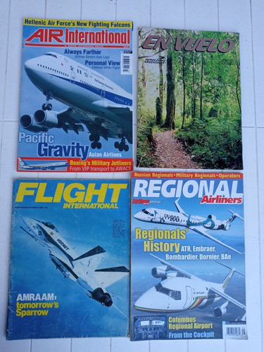 16 Revistas Air International,avión Revue,light,regional,ala 1