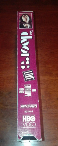 The Doors- Live In Europe 1968 - Vhs Original Usa 1