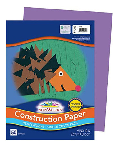 Cartulina Sunworks De Pacon Violeta 0