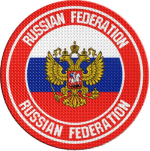 Parche Escudo Circular Rusia M01 0