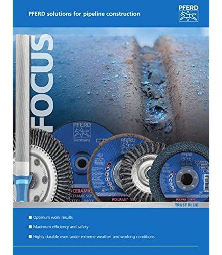 Pferd 67371 Polifan Zirkon Curva Radial Tipo Flap Disco Zirc 1