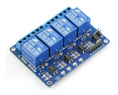 Módulo Relé 4 Canais  Srd-05vdc 1