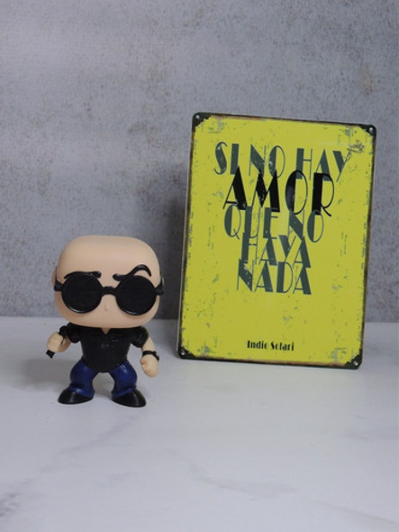 Muñeco Indio Solari Pop3d Style + Chapa Decorativa 15x20 1 Muñeco Indio Solari Pop3d Style + Chapa Decorativa 15x20 1