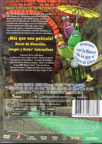 Lo Que El Agua Se Llevó - Dvd Nuevo Original Cerrado - Mcbmi 1