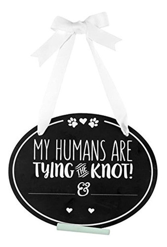 Pearhead Pet Wedding Annoucement Chalkboard,  ¡mis Humars E 1