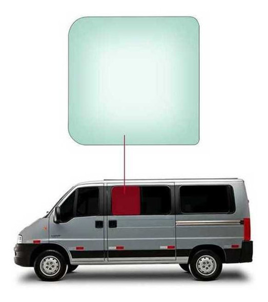 Vidro 1° Janela Fixa Fiat Ducato Direita/esquerda 94/16 0