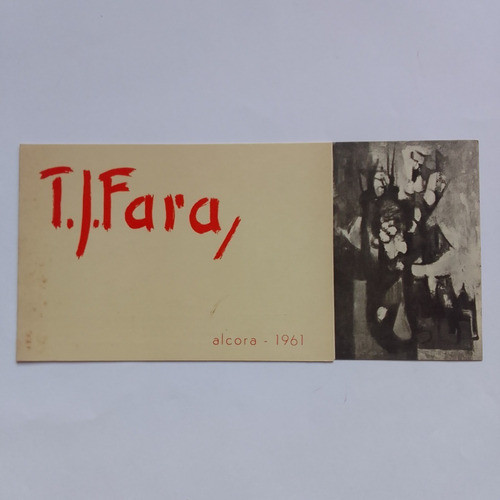 Teresio Jose Fara Alcora 1961 Catálogo Arte Argentino 0