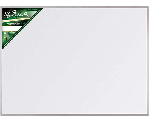 Quadro Branco Moldura Aluminio Souza 100x70 Cm Multiuso 0