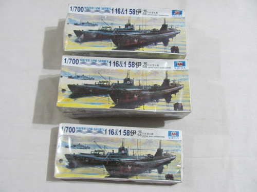 Submarino Navy Japan Marca Xieda 1/700 1