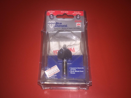 Fresa P/trompo Blue Diamond 420102 Concava 3/8 Hss 0