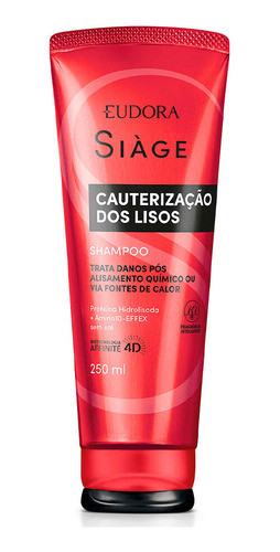 Kit Shampoo E Leave In Cauterização Dos Lisos Eudora Siàge 1