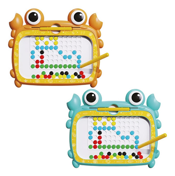 Quadro De Desenho Magnético Infantil Caranguejo Dm Toys 0 Quadro De Desenho Magnético Infantil Caranguejo Dm Toys 0