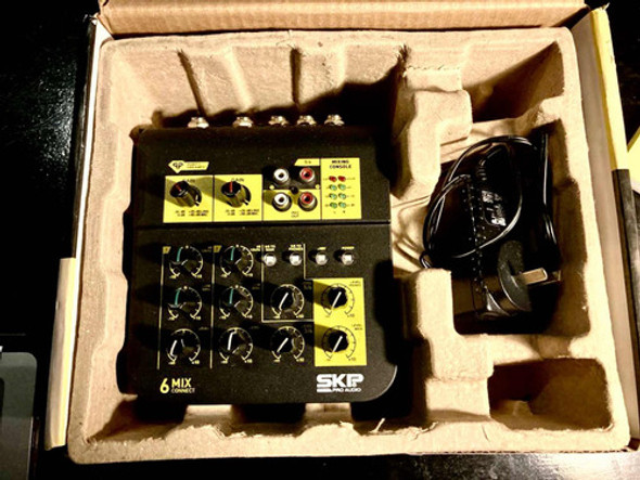 Skp Mix Connect 6 Consola Mixer 6 Canales Phantom 1