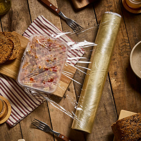 Film Alimenticio Gastronómico(38cm*200mts) Pvc X3 Rollos 1 Film Alimenticio Gastronómico(38cm*200mts) Pvc X3 Rollos 1