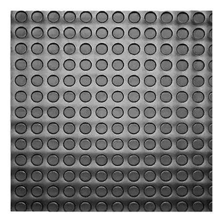 Kit 4 Piso Moeda Borracha Academia Antiderrapante 50x50cm 1