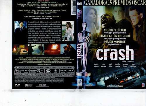 Crash (vidas Cruzadas) (2004) - Dvd Original - Mcbmi 0