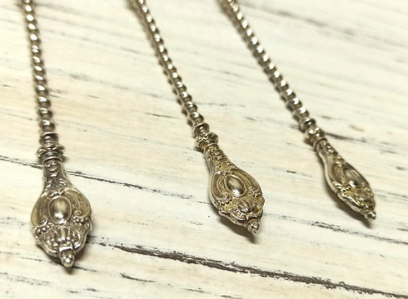 Cucharas Chicas Antiguas Plata 800 Macizas Selladas Divinas 1
