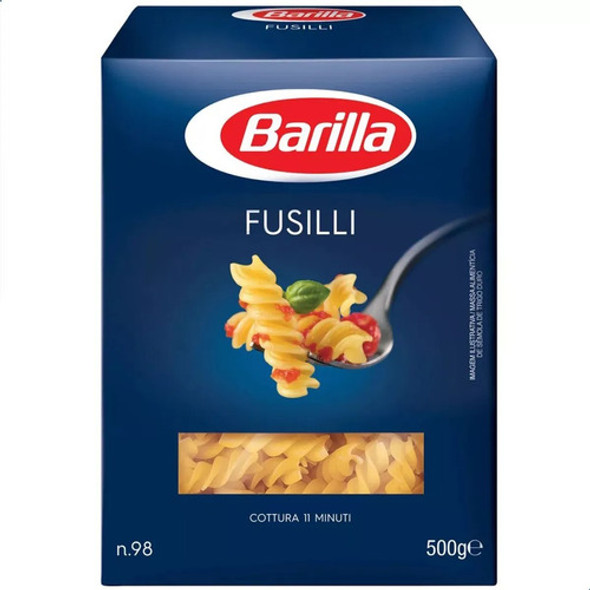 Pasta Fusilli Barilla N° 98 Semola Trigo Duro - Pack X6 Unid 1 Pasta Fusilli Barilla N° 98 Semola Trigo Duro - Pack X6 Unid 1