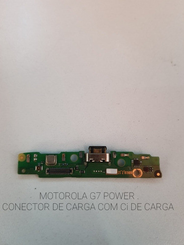 Conector De Carga Original Integrado Moto G7 Power - Oferta 1
