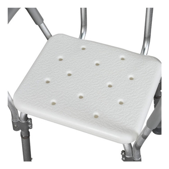 Silla Para Ducha Aluminio Altura Ajustable Para Adultos 1