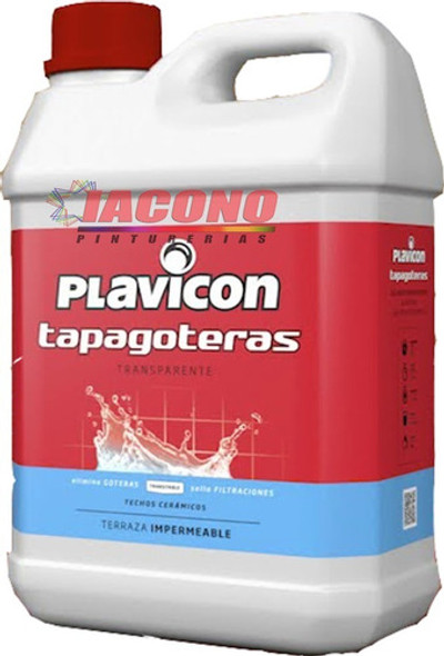 Sellador Transparente Tapagoteras 5 Lts Plavicon - Iacono 0